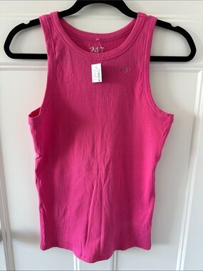 Ribbed Tank Top - Pink
